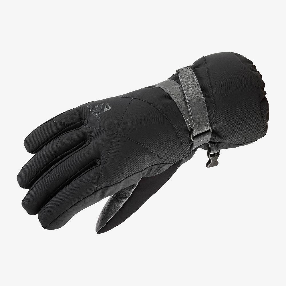 Salomon Israel PROPELLER LONG W - Womens Gloves - Black (TPGR-06938)